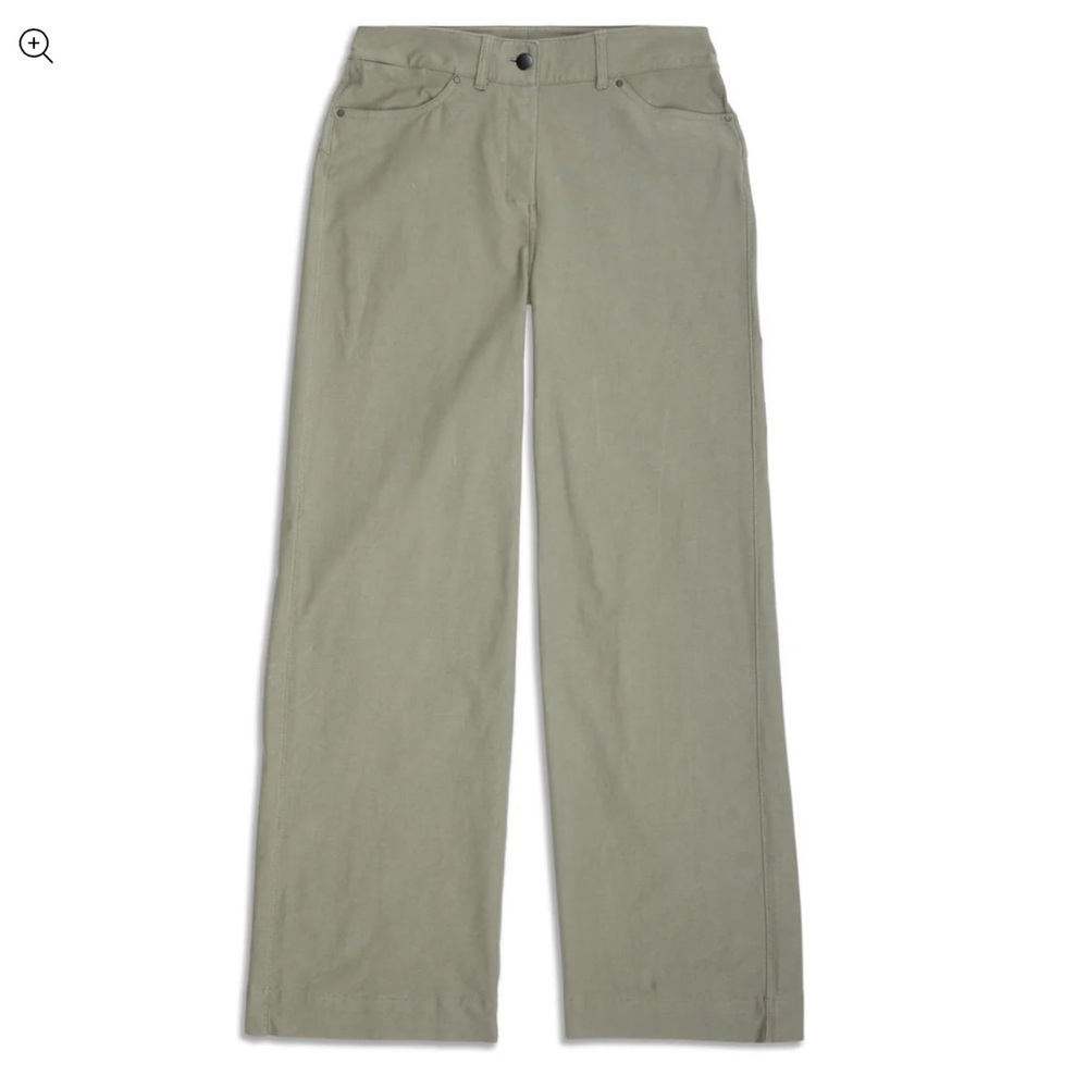 lululemon City Sleek wide leg cropped pant